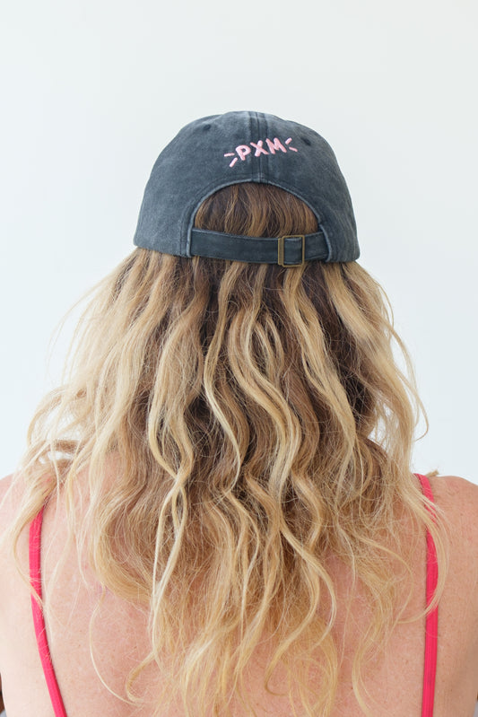Washed black Cap — Heart & Arrow