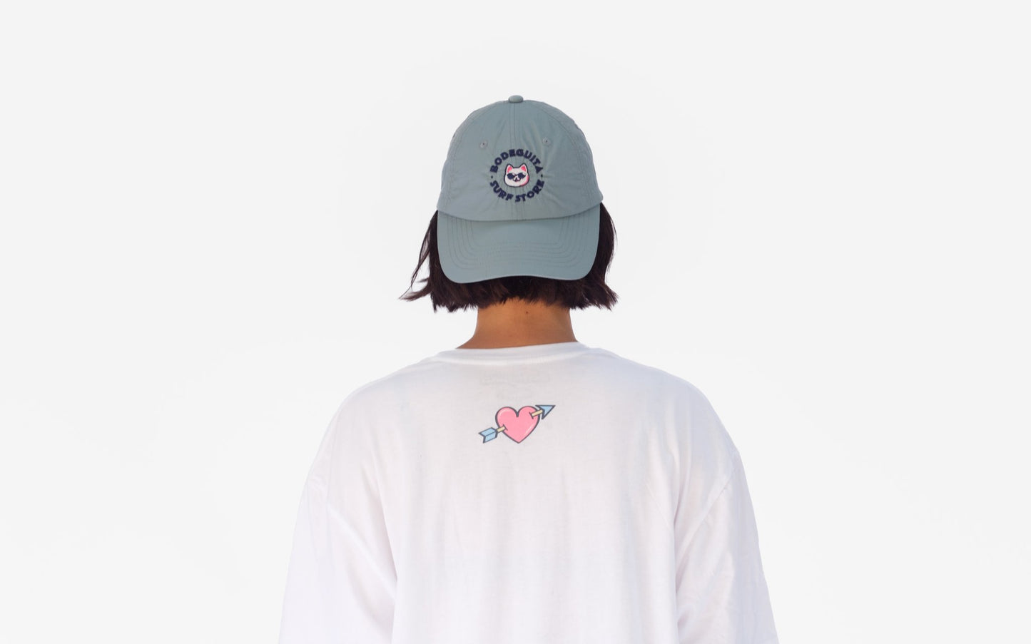 Bodeguita Cat stamp logo Cap