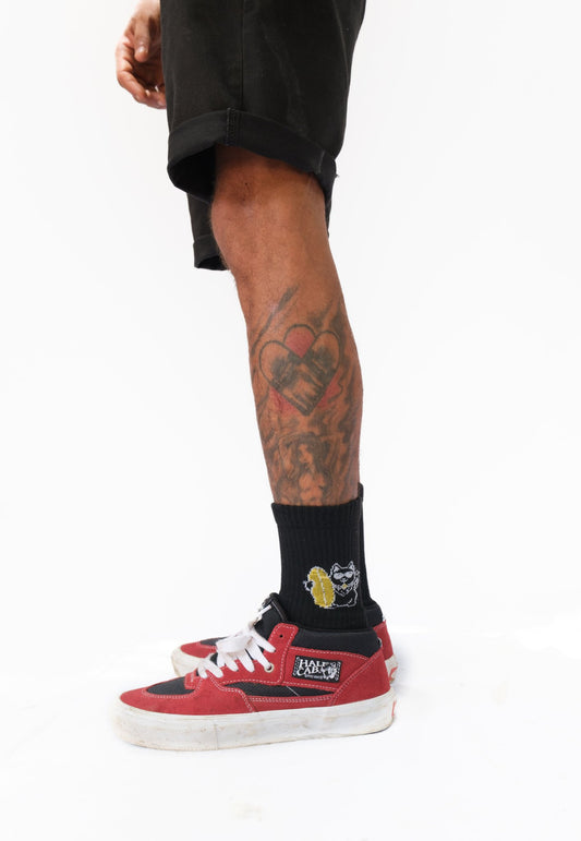 Bodeguita Cat logo Socks