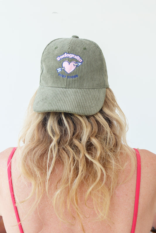 Olive Cap - Heart and arrow