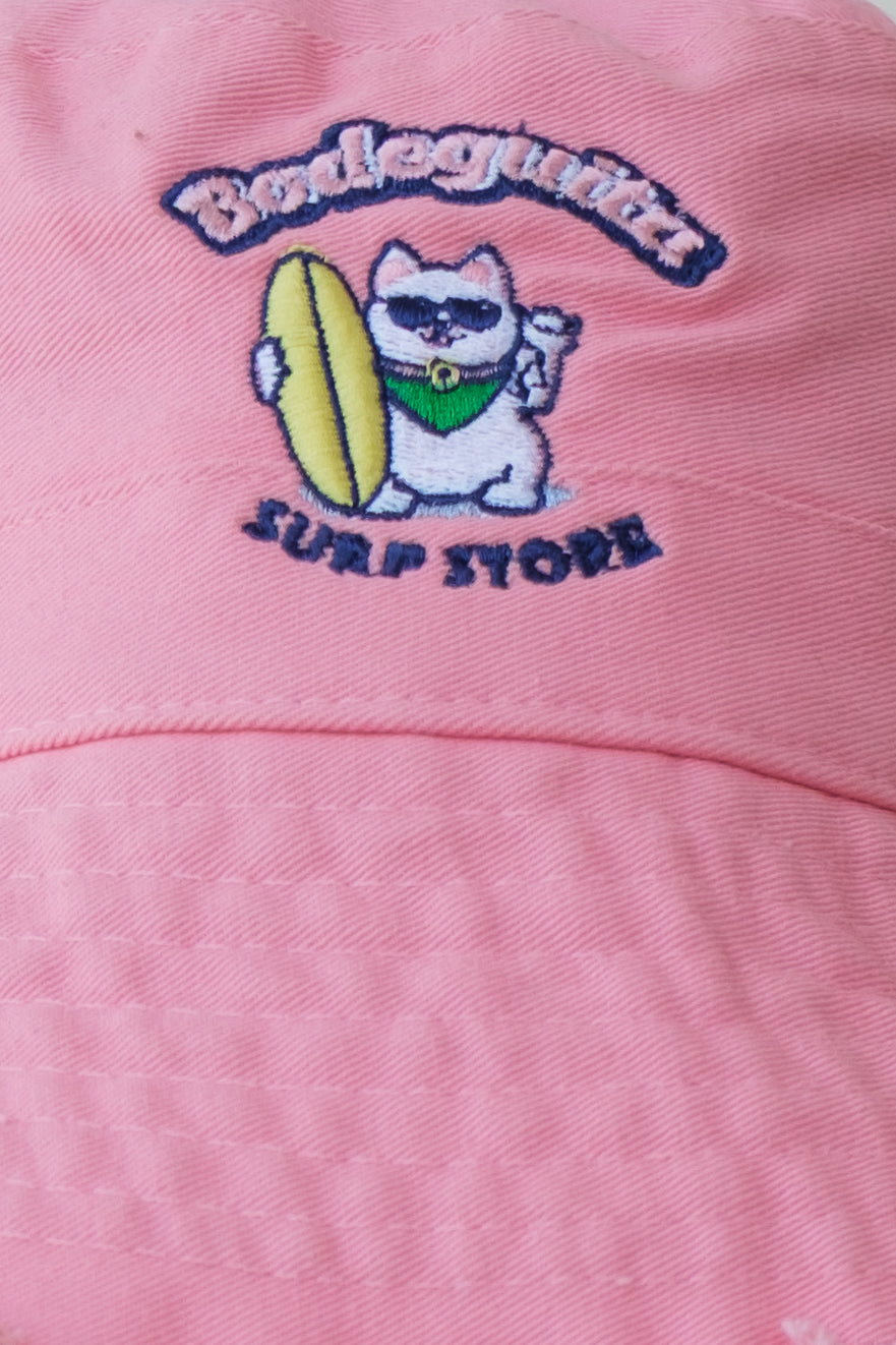 Bodeguita Surf Cat Bucket Hat