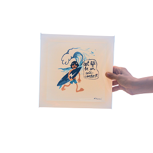 Gerry Lopez Anti-Contest Print by ALOHA ZEN